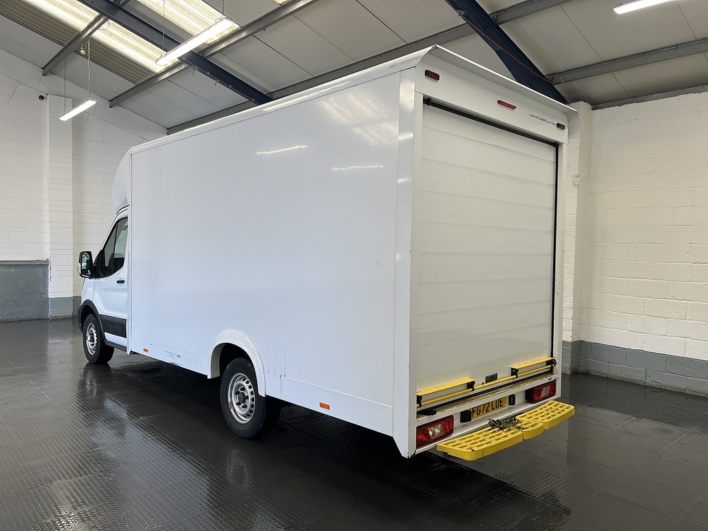 Ford Transit Custom L3 Euro 6 Low Loader 2.0 Luton 2.0 5 FG72LUE White #2