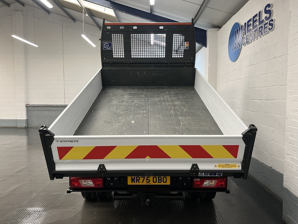 Ford Transit Custom 2.0 350 Ecoblue Leader Chassis Double Cab Dies WR75OBO White #4