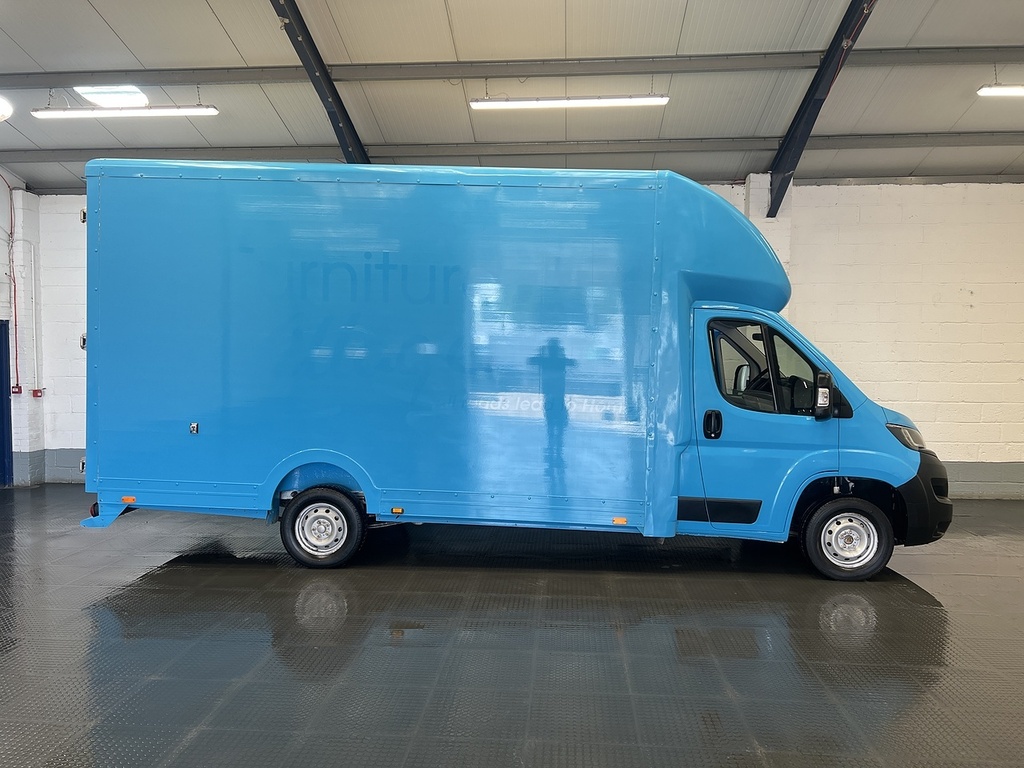 Peugeot Boxer Bluehdi 335 Built For Business 2.2 Luton Manua Blue #4