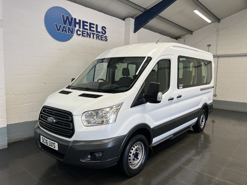 Ford Transit Custom 2.2 Tdci 350 Hdt Minibus L2 H2 White