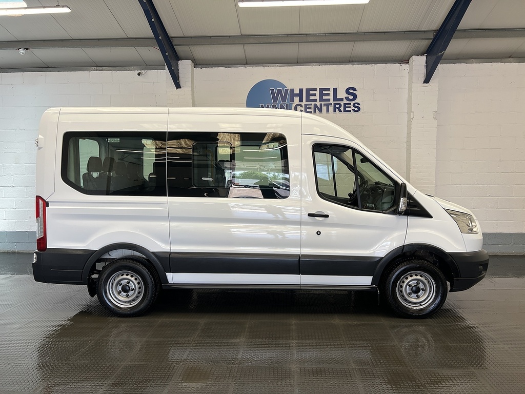 Ford Transit Custom 2.2 Tdci 350 Hdt Minibus L2 H2 SC16UXS White #6