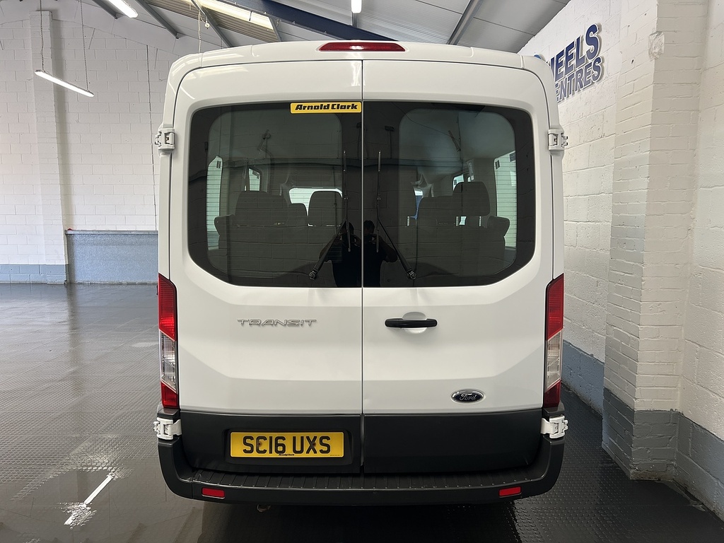 Ford Transit Custom 2.2 Tdci 350 Hdt Minibus L2 H2 SC16UXS White #4