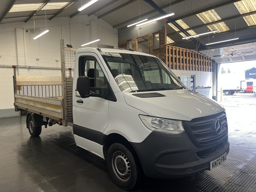 Mercedes-Benz Sprinter 315 Cdi Progressive 2.0 Dropside KN72FWJ White #2