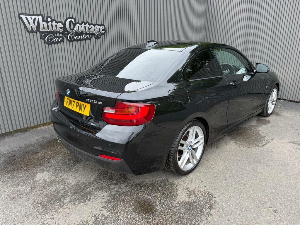 BMW 2 Series Gran Coupe Coupe 2.0 220D M Sport Euro 6 Ss 2017 FM17PMY Black #2