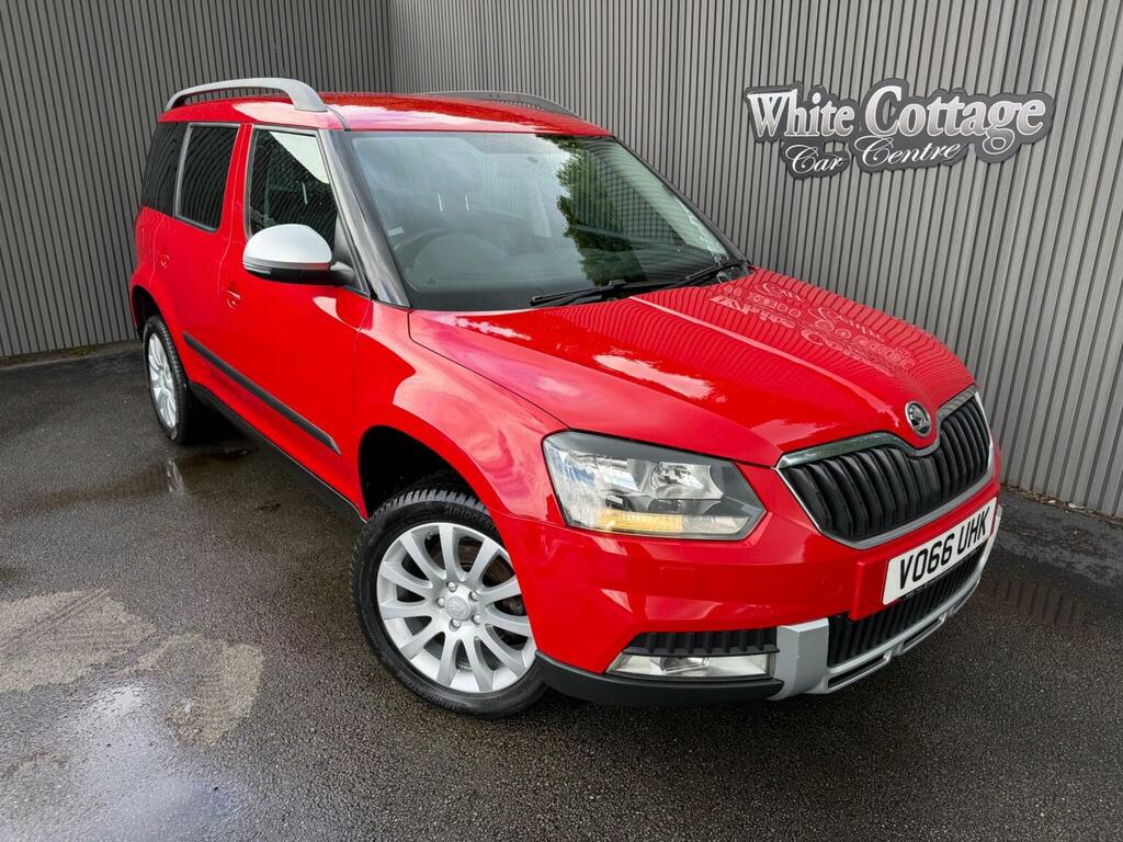 Skoda Yeti Suv 2.0 Tdi Se Outdoor Euro 6 Ss 201666 Red