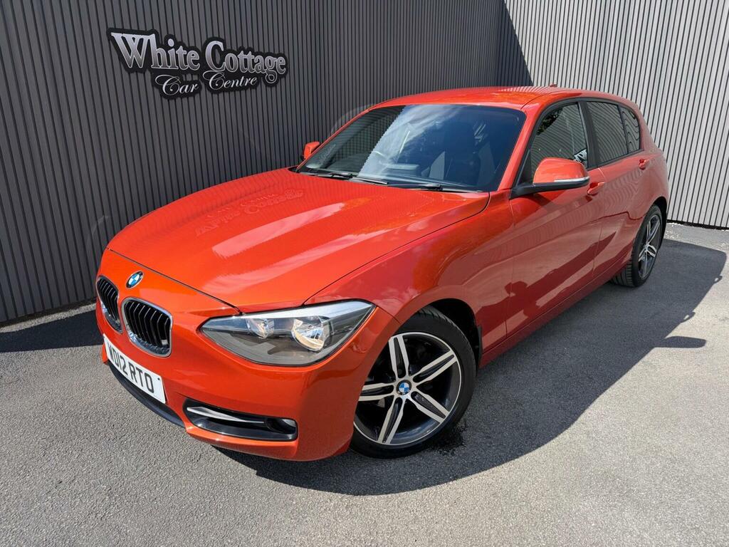 BMW 1 Series Hatchback 2.0 118D Sport Euro 5 Ss 20 Orange #4