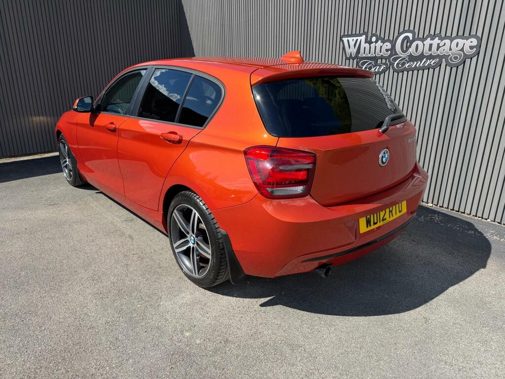 BMW 1 Series Hatchback 2.0 118D Sport Euro 5 Ss 20 Orange #3