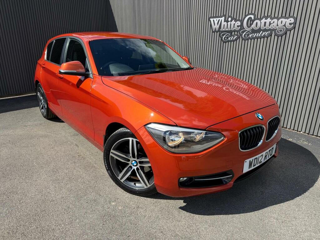 BMW 1 Series Hatchback 2.0 118D Sport Euro 5 Ss 20 Orange