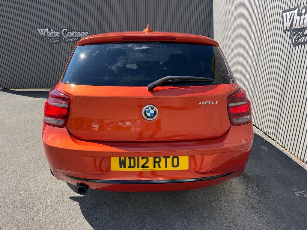 BMW 1 Series Hatchback 2.0 118D Sport Euro 5 Ss 20 Orange #6