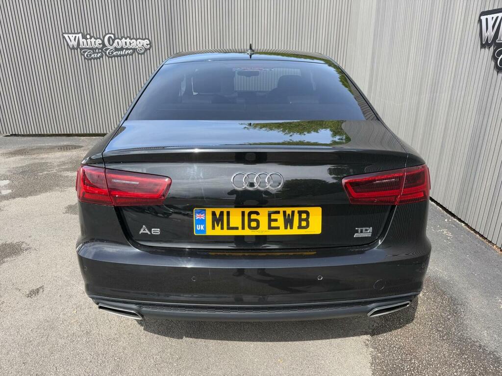 Audi A6 Saloon Saloon 2.0 Tdi Ultra Black Edition S Tronic Euro 6 ML16EWB Black #4