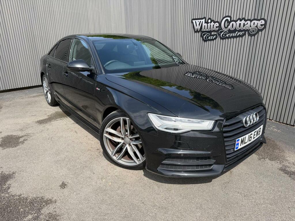 Audi A6 Saloon Saloon 2.0 Tdi Ultra Black Edition S Tronic Euro 6 Black