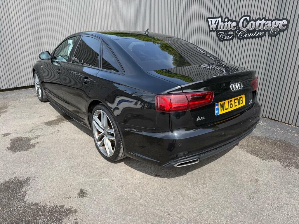 Audi A6 Saloon Saloon 2.0 Tdi Ultra Black Edition S Tronic Euro 6 ML16EWB Black #2