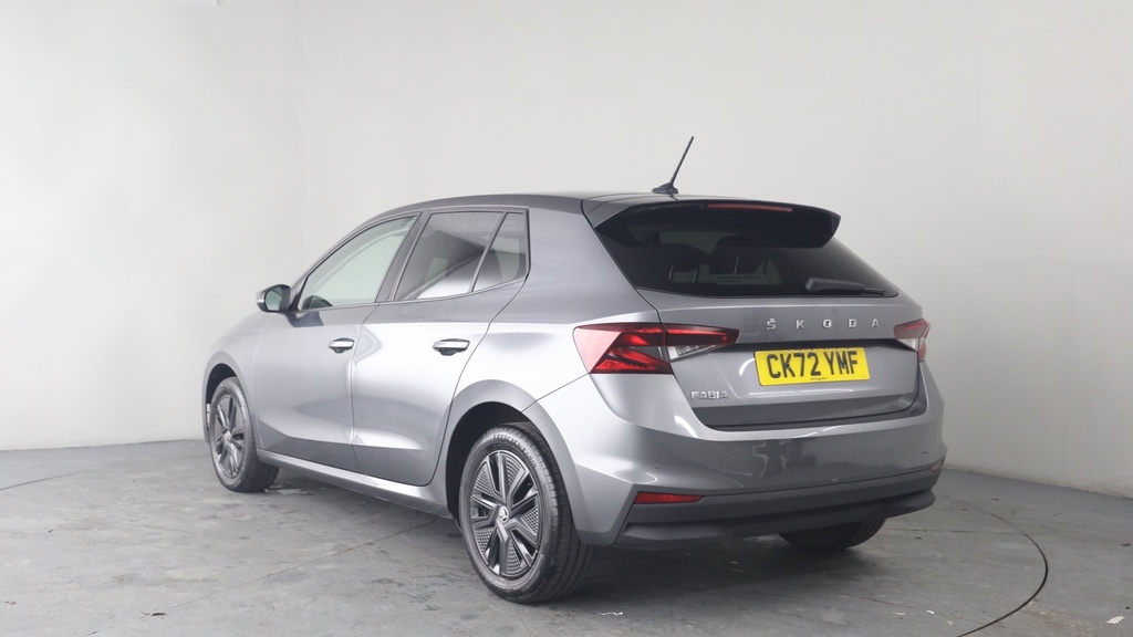Skoda Fabia 1.0 Tsi Colour Edition Hatchback CK72YMF Grey #3