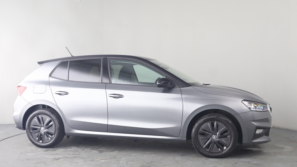 Skoda Fabia 1.0 Tsi Colour Edition Hatchback CK72YMF Grey #4