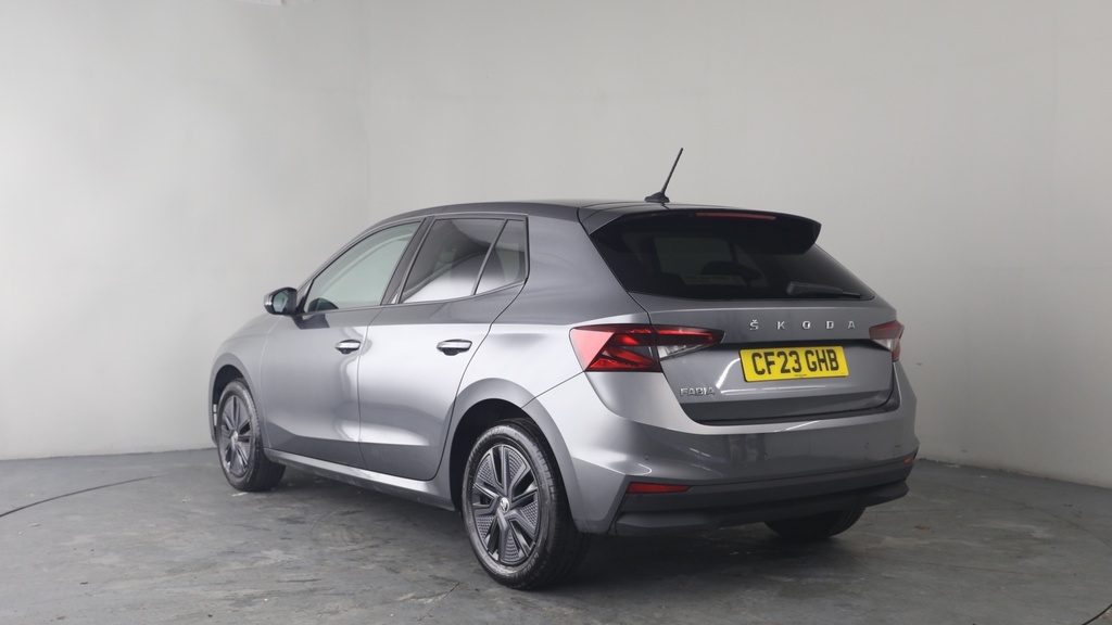 Skoda Fabia 1.0 Tsi Colour Edition Hatchback CF23GHB Grey #3