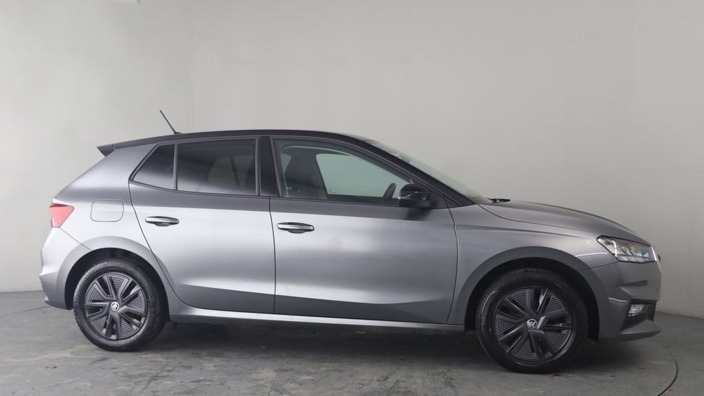 Skoda Fabia 1.0 Tsi Colour Edition Hatchback CF23GHB Grey #4