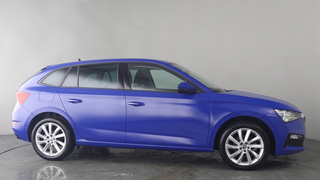 Skoda Scala 1.0 Tsi Se L Hatchback Euro 6 S BP72HTU Blue #4