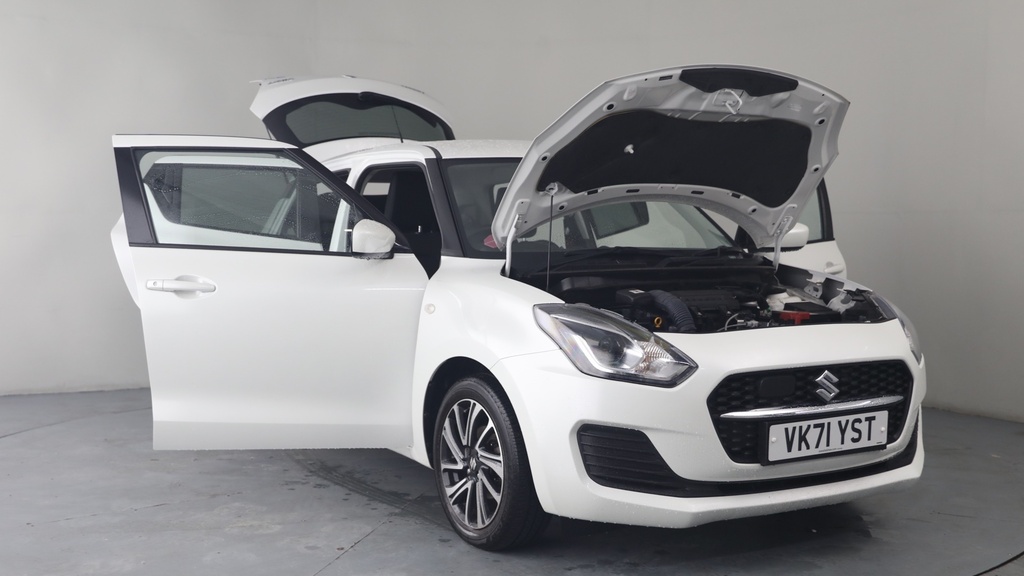 Suzuki Swift 1.2 Dualjet Mhev Sz-l Hatchback Hybrid VK71YST White #6