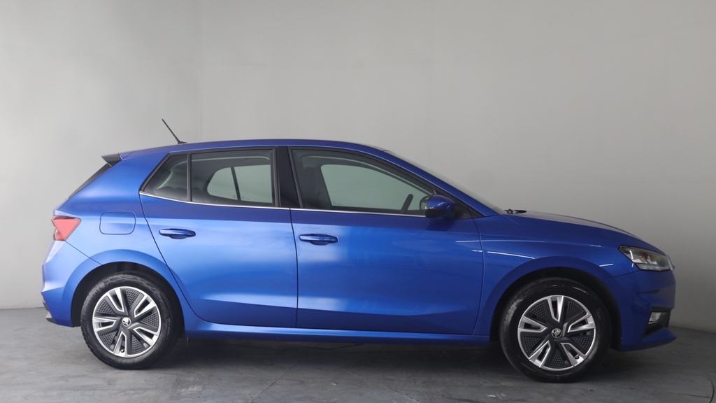 Skoda Fabia 1.0 Tsi Se L Hatchback Euro 6 S CF72BXS Blue #4