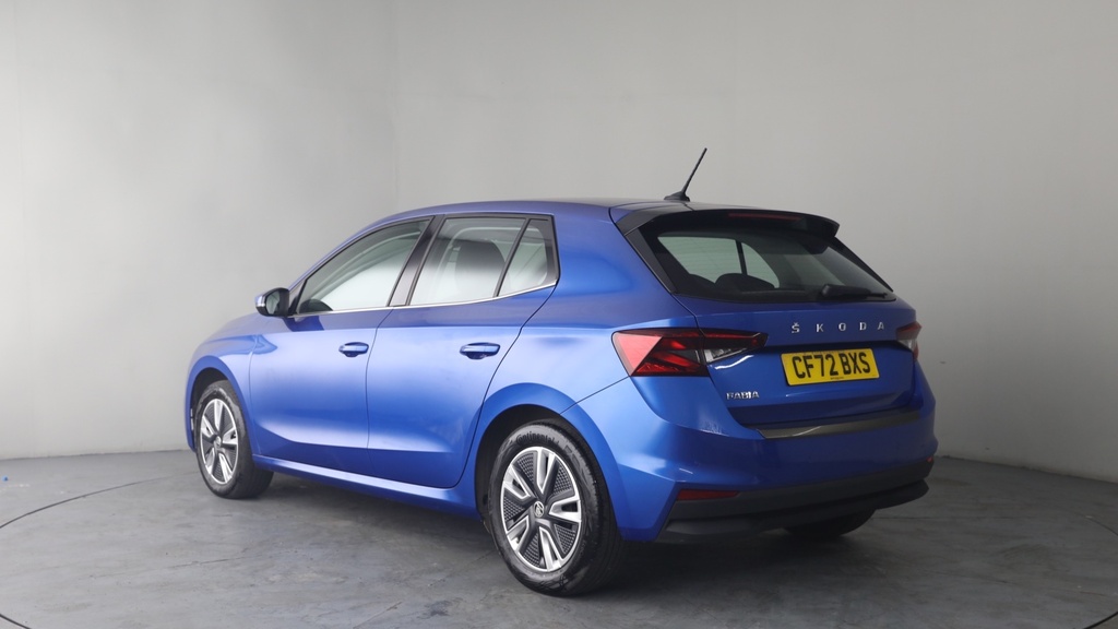 Skoda Fabia 1.0 Tsi Se L Hatchback Euro 6 S CF72BXS Blue #3