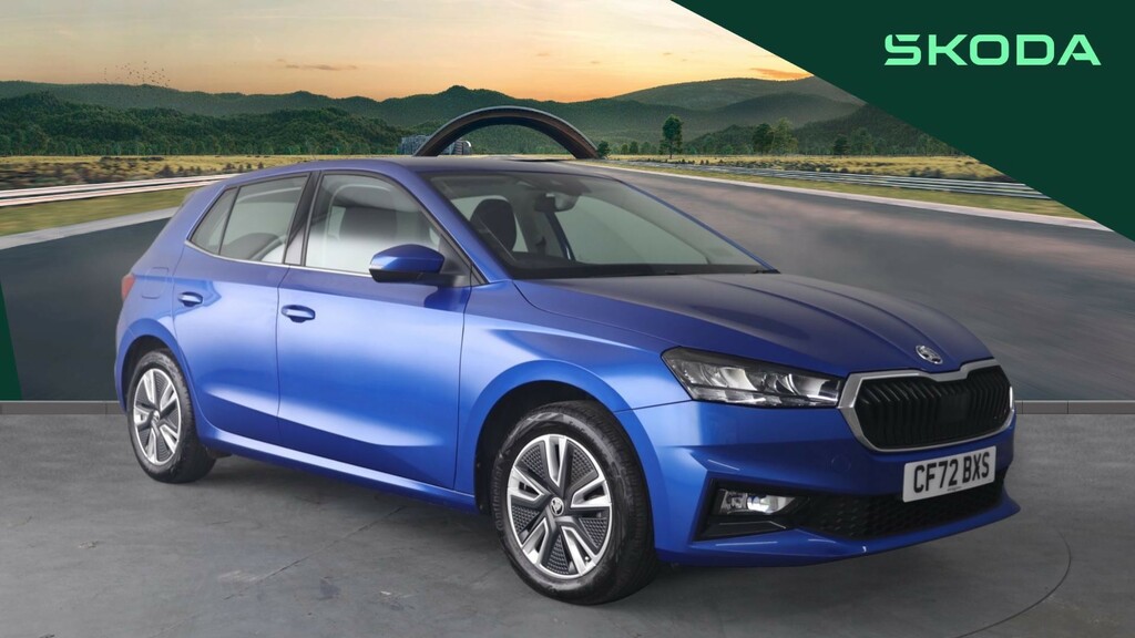 Skoda Fabia 1.0 Tsi Se L Hatchback Euro 6 S Blue