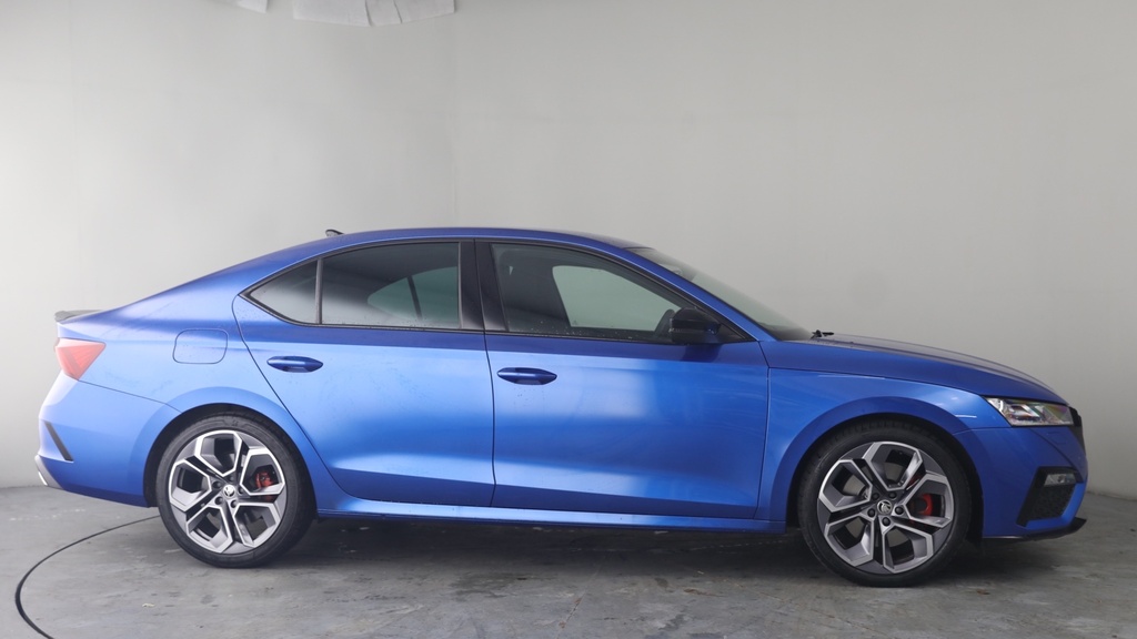 Skoda Octavia 2.0 Tsi Vrs Hatchback Dsg Euro 6 Ss Blue #4