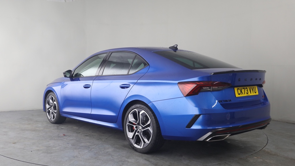 Skoda Octavia 2.0 Tsi Vrs Hatchback Dsg Euro 6 Ss Blue #3