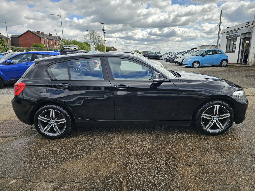 BMW 1 Series Hatchback 2.0 118D Sport 5-Door 201565 YK65KPU Black #5