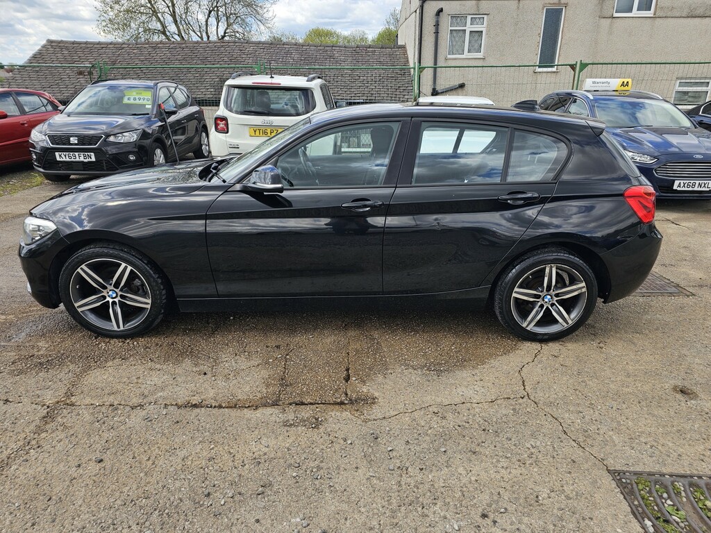 BMW 1 Series Hatchback 2.0 118D Sport 5-Door 201565 YK65KPU Black #4