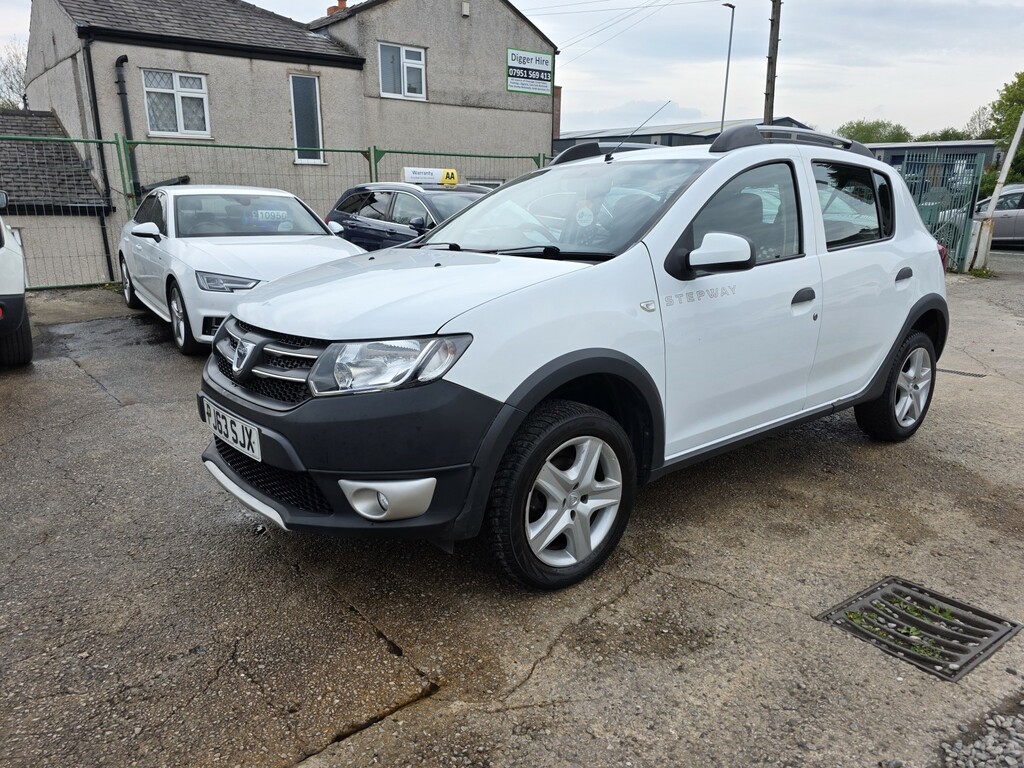 Dacia Sandero Stepway Hatchback 0.9 Tce Laureate 201363 PJ63SJX White #3