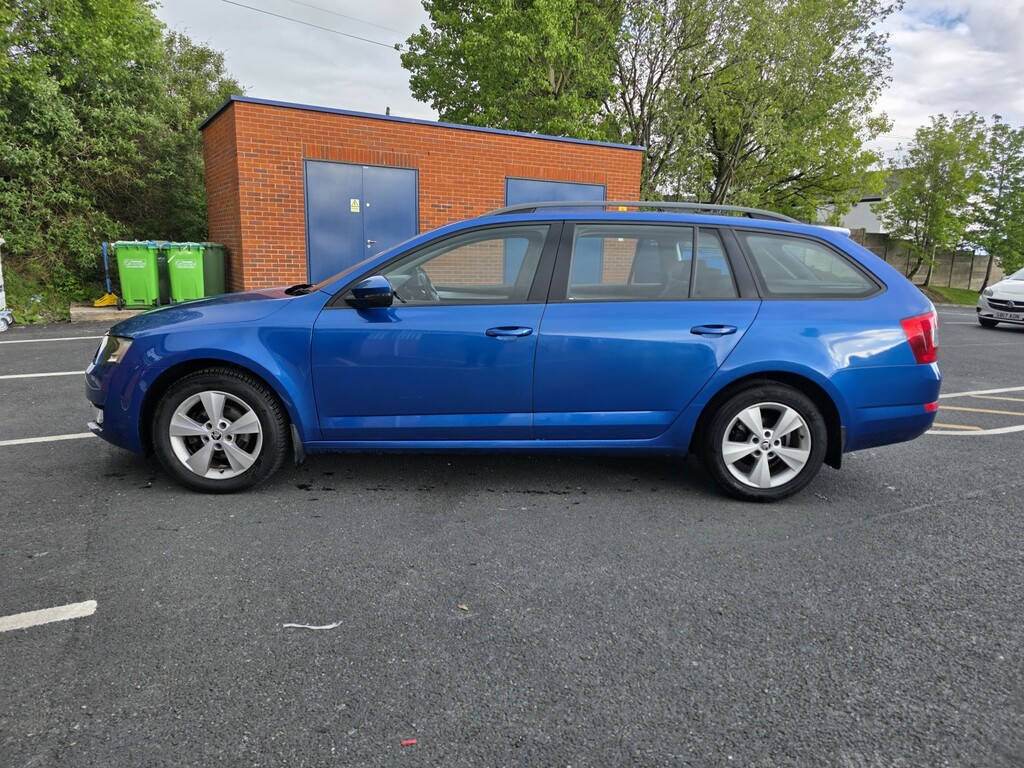 Skoda Octavia Estate 1.6 Tdi Se L 201616 Blue #4