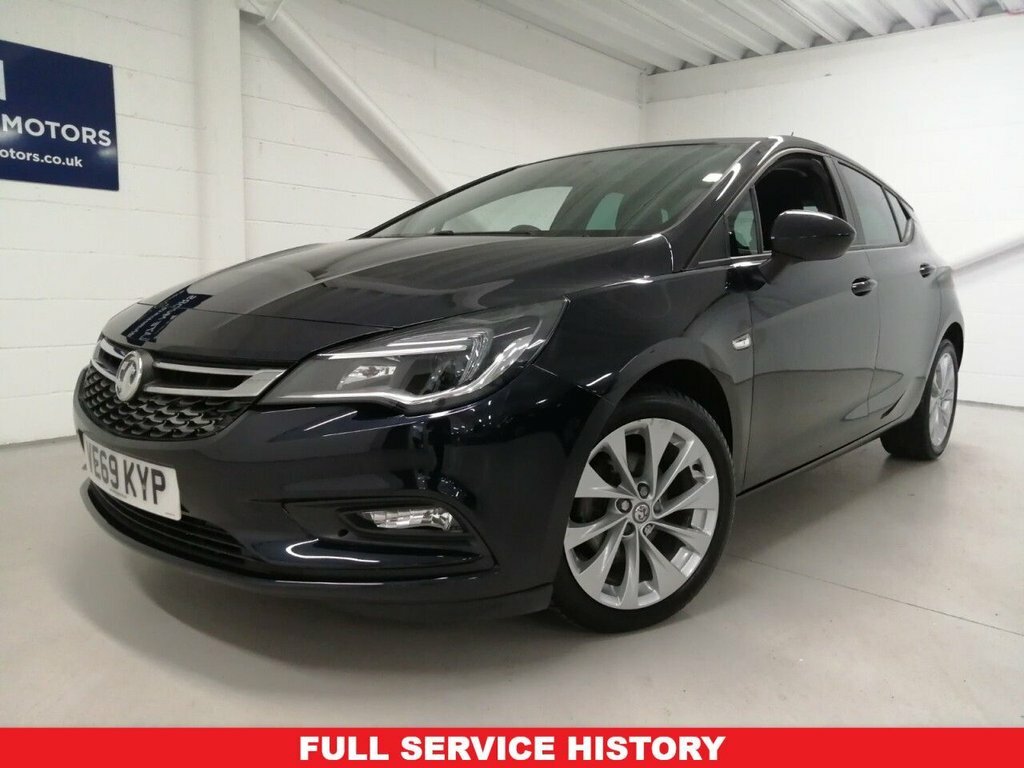 Vauxhall Astra 1.4L Tech Line Nav VE69KYP Blue #2