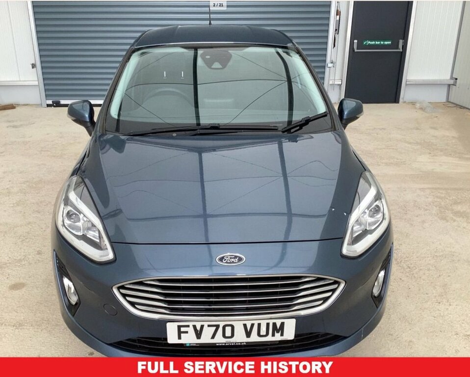 Ford Fiesta 1L Titanium FV70VUM Blue #2