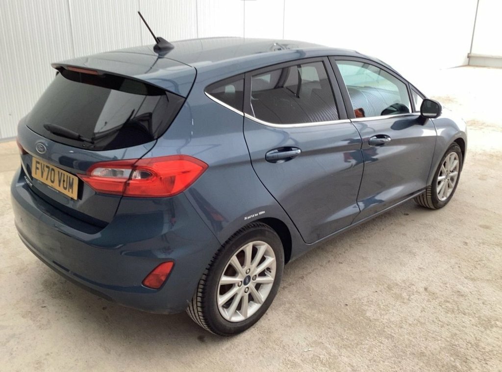Ford Fiesta 1L Titanium FV70VUM Blue #4