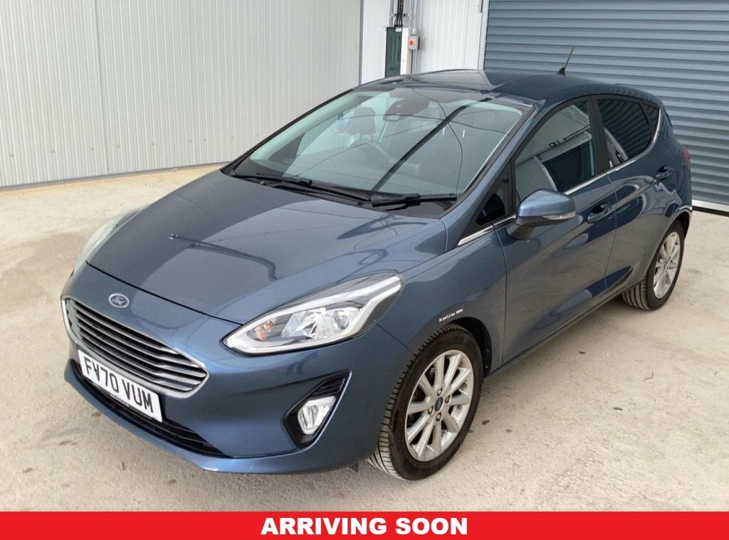 Ford Fiesta 1L Titanium Blue