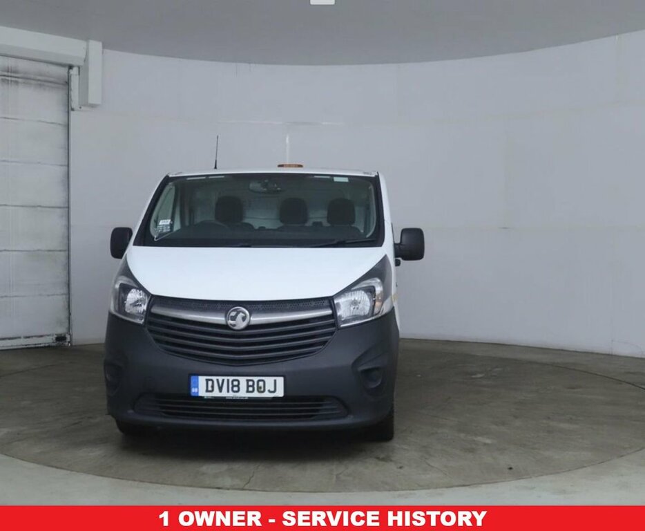 Vauxhall Vivaro 1.6L Null DV18BOJ White #2