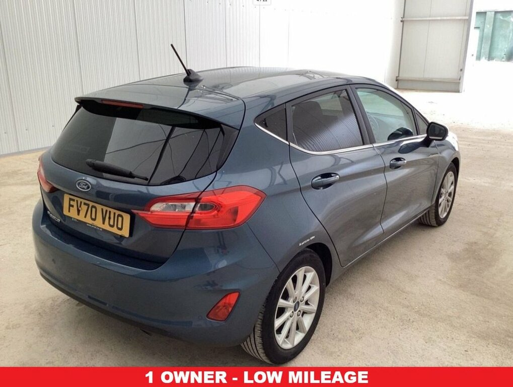 Ford Fiesta 1L Titanium FV70VUO Blue #2