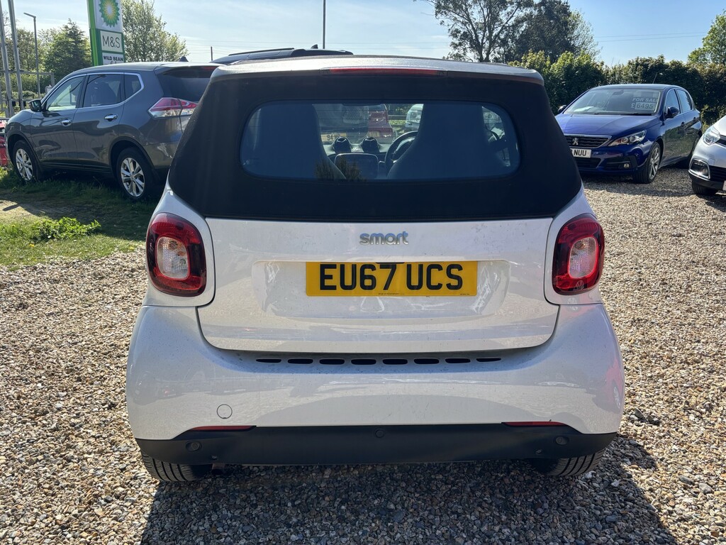 Smart Fortwo Cabrio Convertible 1.0 Prime 2017 White #5