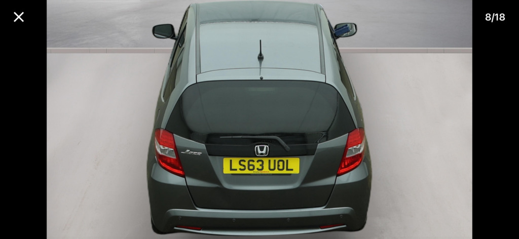 Honda Jazz Hatchback 1.4 I-vtec Es Plus 2013 LS63UOL Grey #6