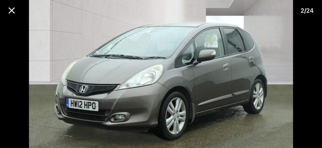 Honda Jazz Hatchback 1.4 I-vtec Ex 2012 Brown