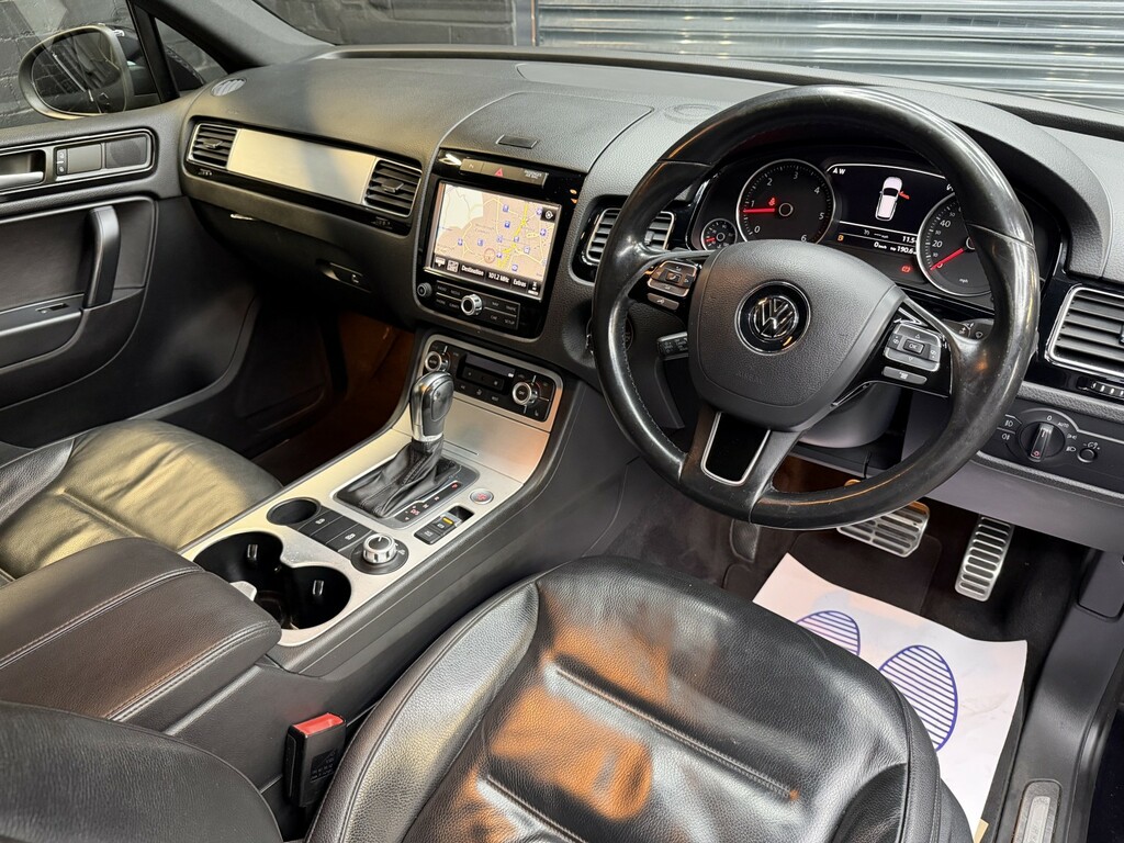 Volkswagen Touareg 3.0 Tdi V6 Bluemotion Tech R-line 2013 DA63XDH Black #5