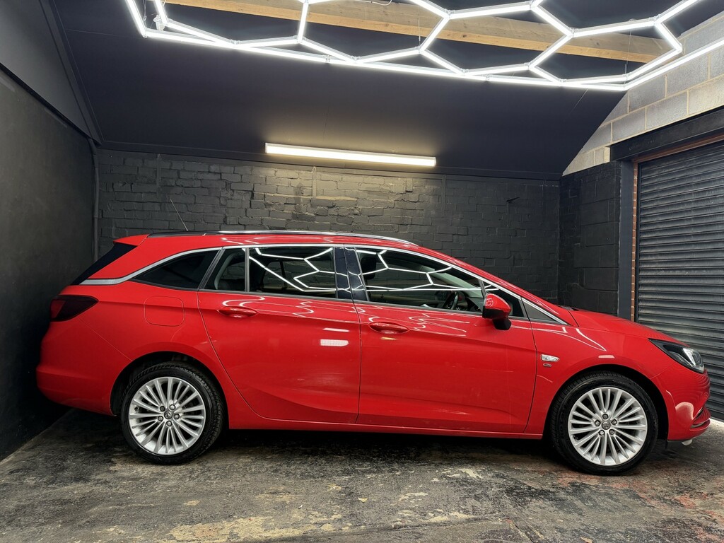 Vauxhall Astra 1.4 I Turbo Elite 2017 WA67WJU Red #3