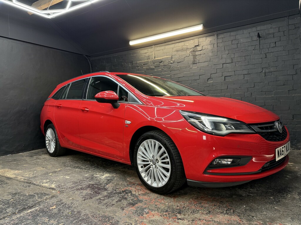 Vauxhall Astra 1.4 I Turbo Elite 2017 WA67WJU Red #2