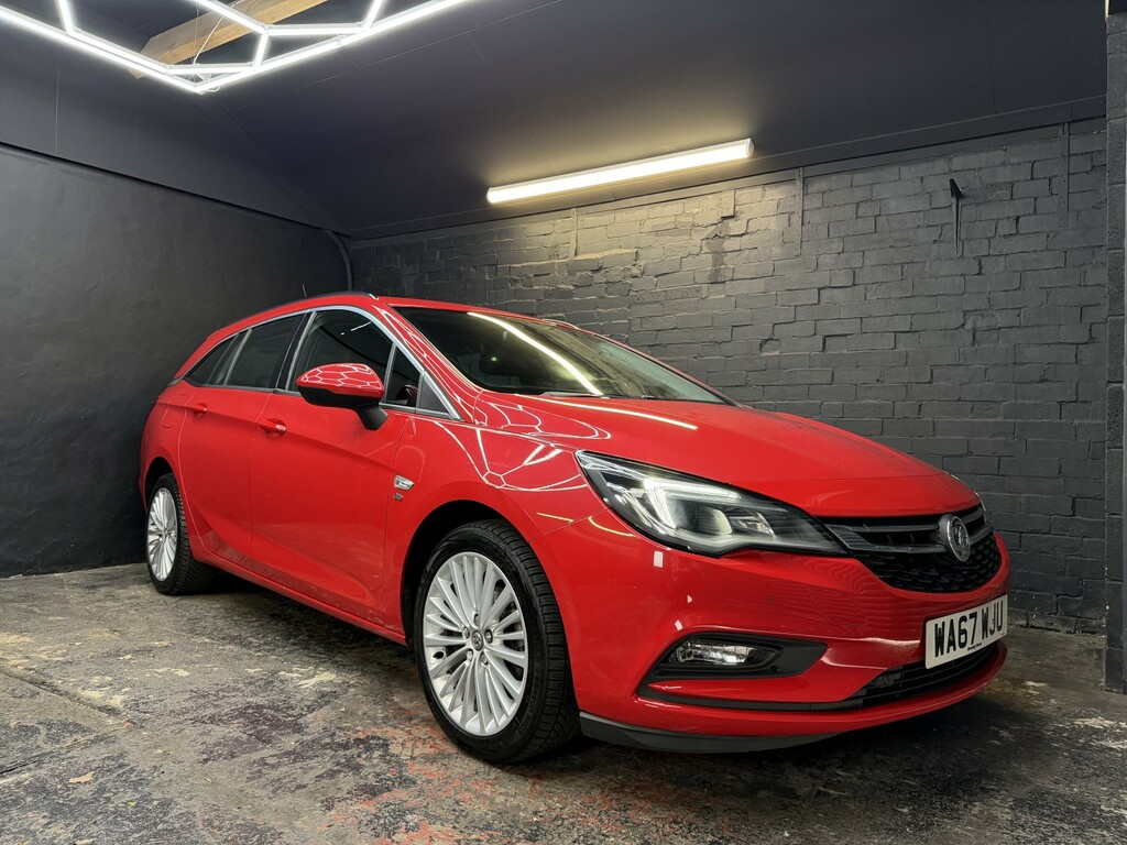 Vauxhall Astra 1.4 I Turbo Elite 2017 Red
