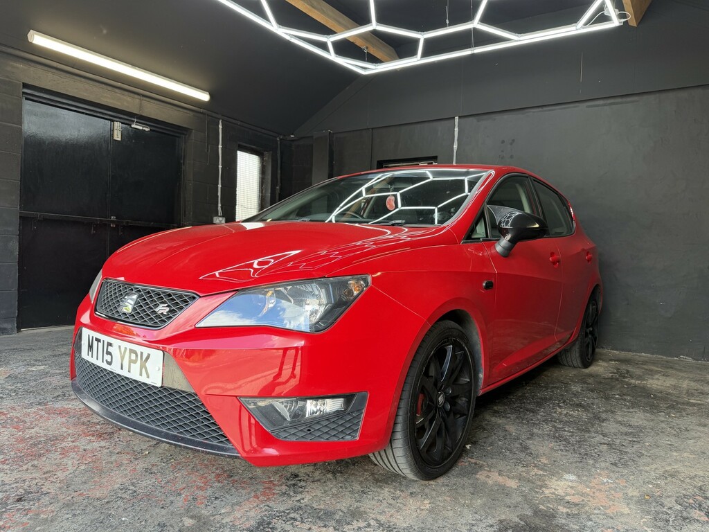 Seat Ibiza 1.2 Tsi Fr Black 2015 MT15YPK Red #5