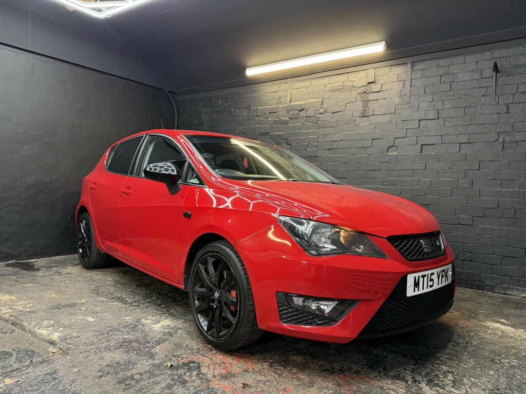 Seat Ibiza 1.2 Tsi Fr Black 2015 Red