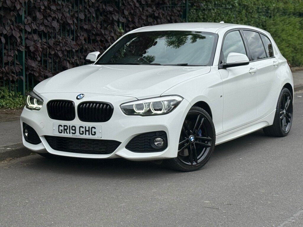 BMW 1 Series 116D M Sport Shadow Edition GR19GHG White #3