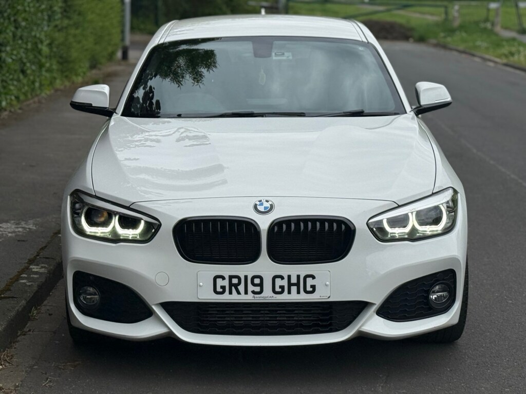 BMW 1 Series 116D M Sport Shadow Edition GR19GHG White #2