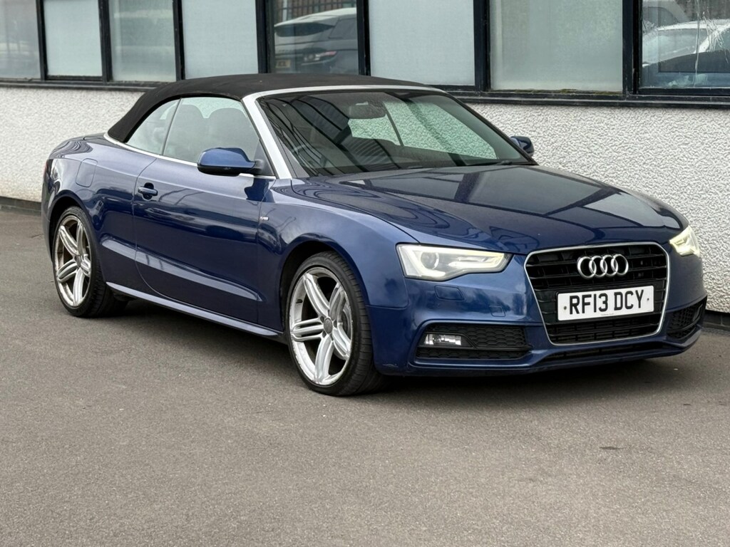 Audi A5 2.0 Tdi 177 S Line Special Edition Multitronic RF13DCY Blue #2
