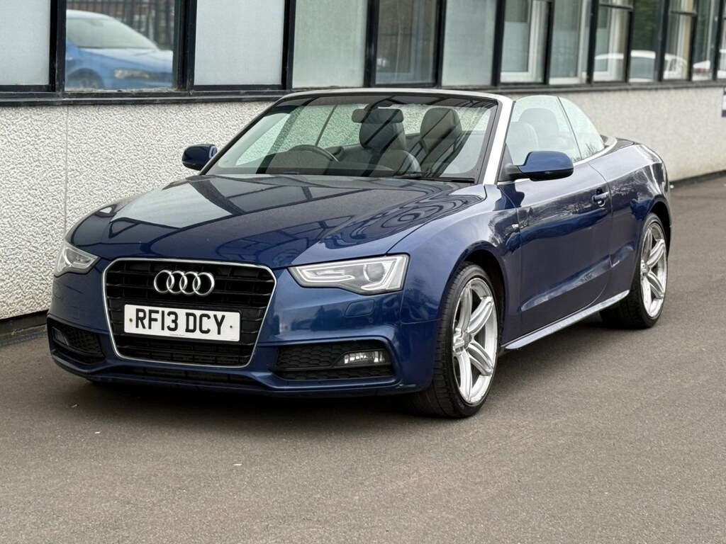 Audi A5 2.0 Tdi 177 S Line Special Edition Multitronic RF13DCY Blue #5